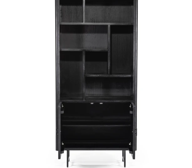 95733_90 Boekenkast Zwart